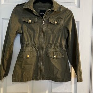 Me Jane Khaki Utility Jacket